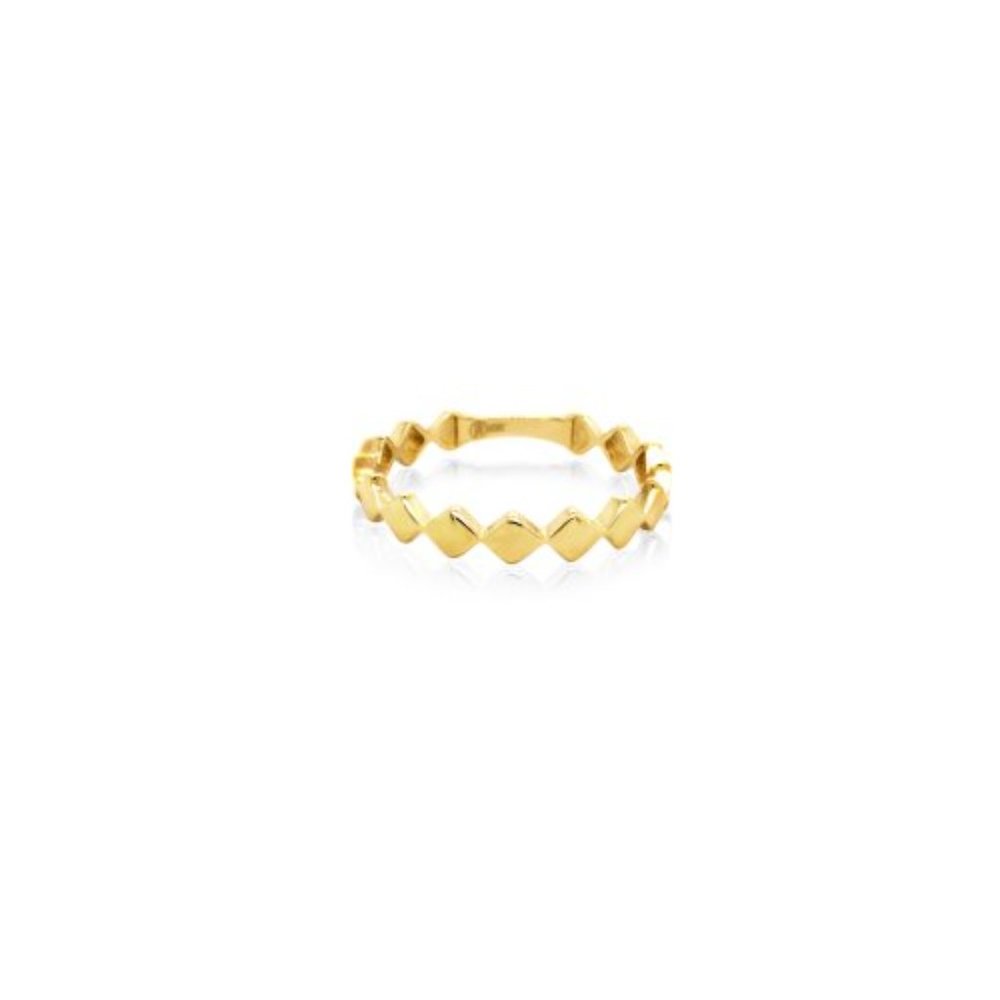 NWT Jennifer Ring // 10kt Solid Gold (Size 7)